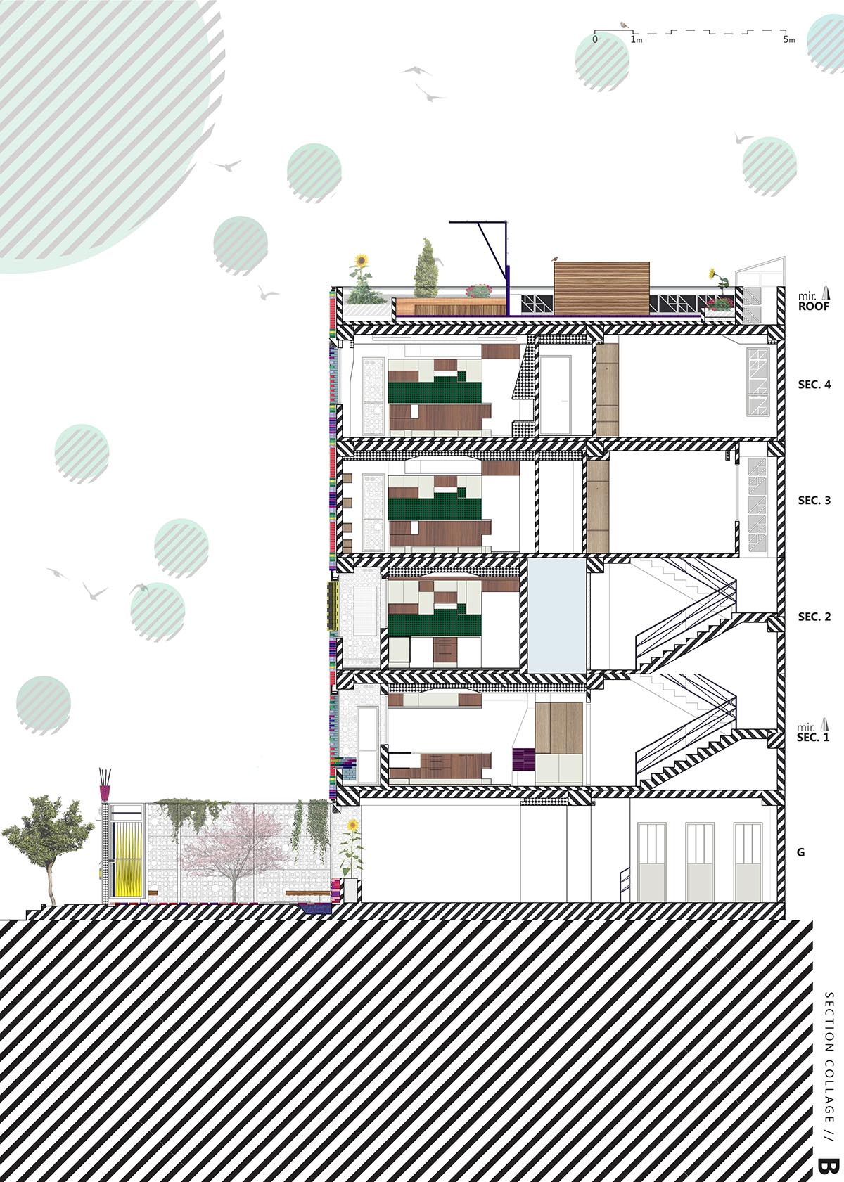 Sstudiomm built parametric brick façade for a house by using traditional on-site craft techniques
