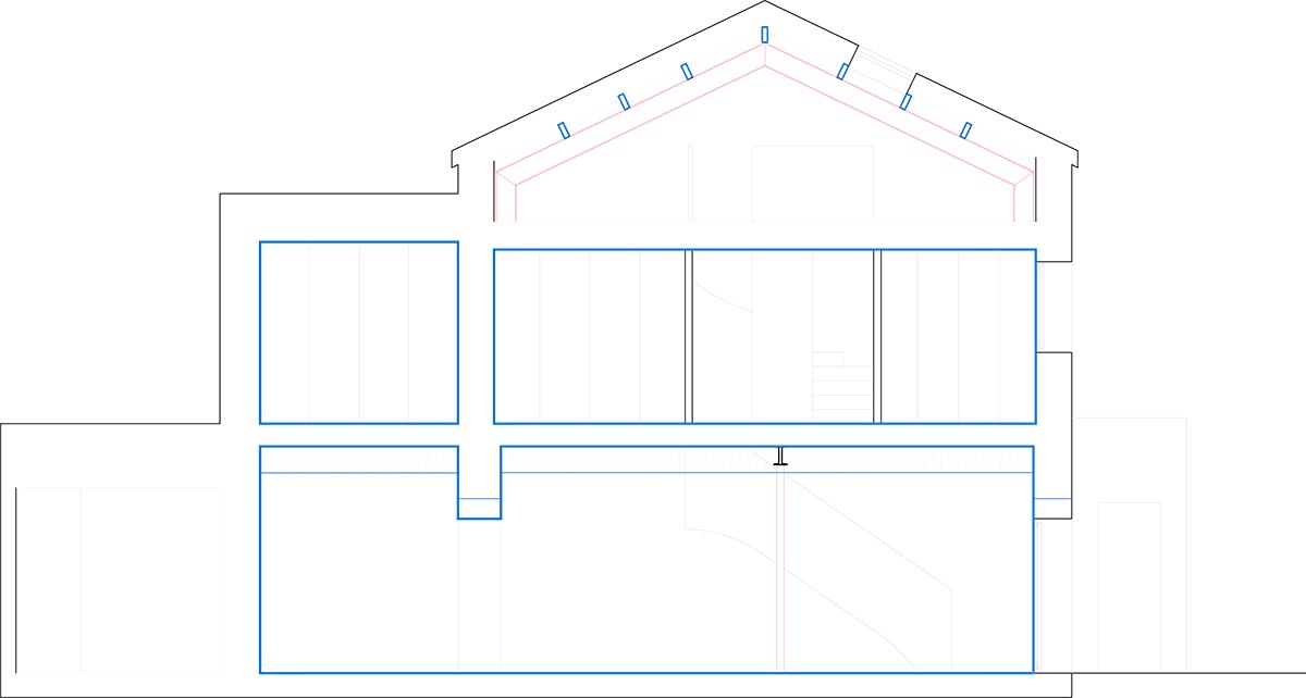 Zooco Estudio exposes Catalan vaults with bricks to renovate this historic house in Madrid