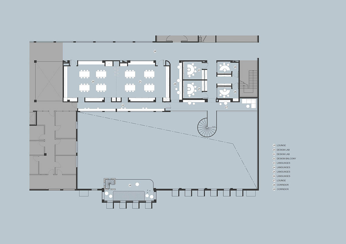 Elementary school library features vibrant colors and playful elements, resembling a fairy tale 