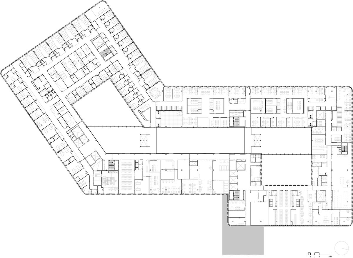Mecanoo completed Zaans Medical Centre in Netherlands