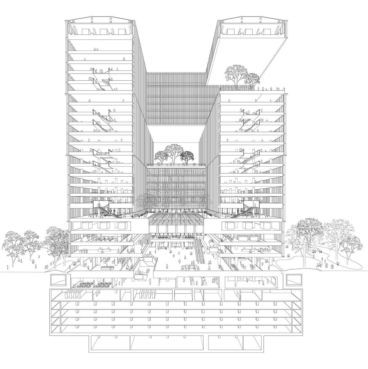 David Chipperfield Architects completes Amorepacific Headquarters in Seoul