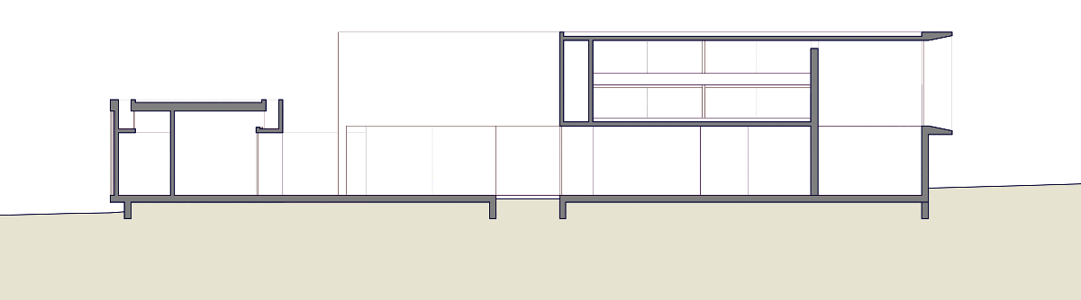 Barclay & Crousse delicately replaces old museum with red-pigmented volumes on Peruvian desert