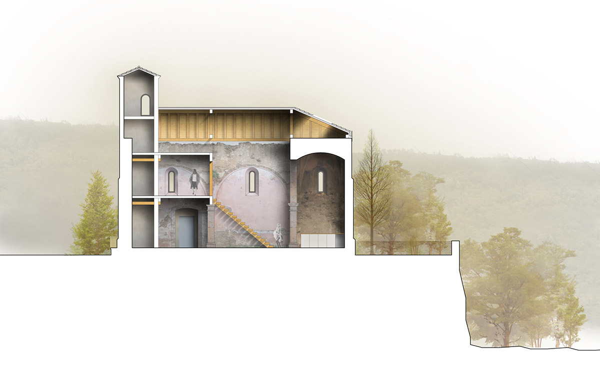 Garmendia Cordero Arquitectos transforms abandoned Renaissance church into a house in Spain