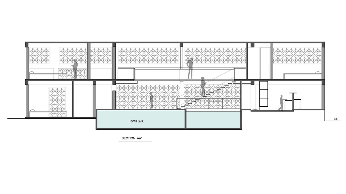 Curvaceous bamboo element changes the soul of this private residence designed by Wallmakers in India