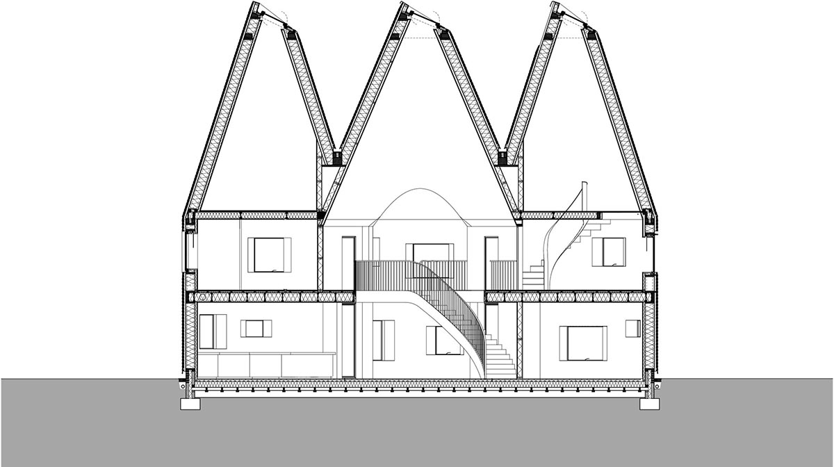 ACME creates five-tower residence inspired by traditional Kent oast houses
