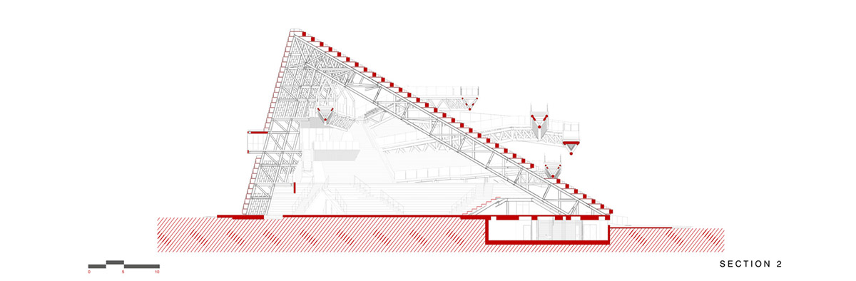South Korean Pavilion features flying skywalk ramps and dynamic façade at Expo 2020 Dubai 