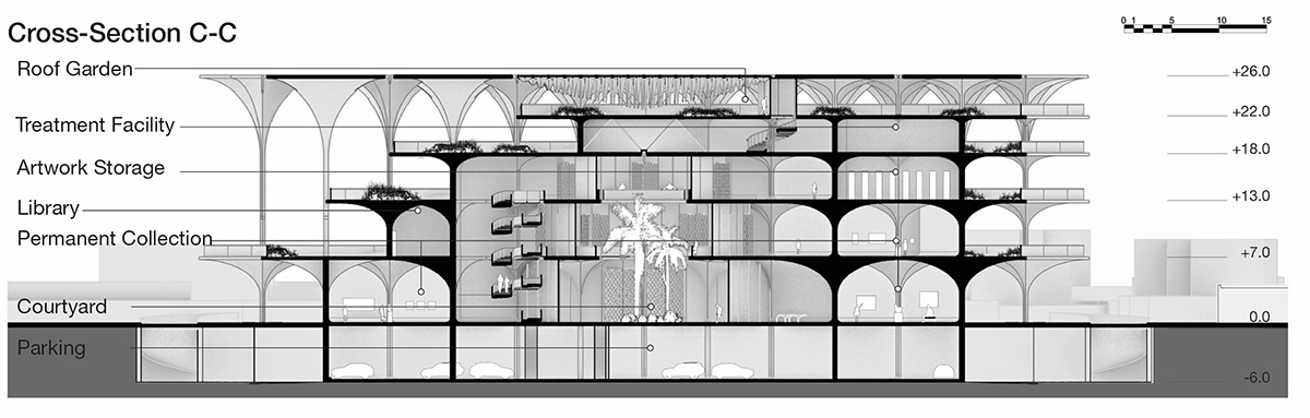 MEAN* unveils its design proposal for modular Barjeel Art Foundation Museum in Sharjah