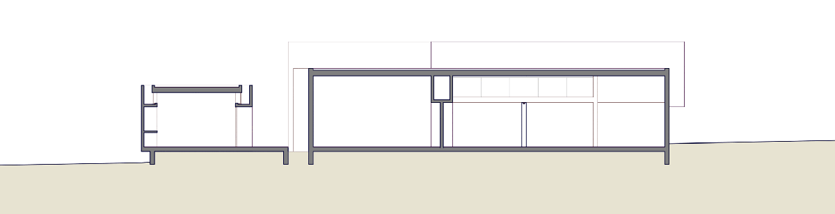 Barclay & Crousse delicately replaces old museum with red-pigmented volumes on Peruvian desert