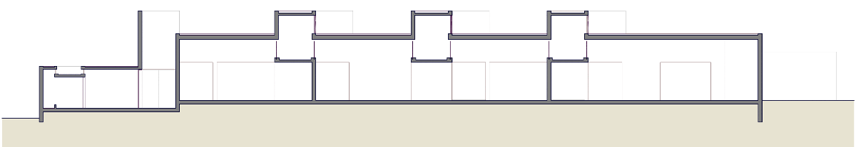 Barclay & Crousse delicately replaces old museum with red-pigmented volumes on Peruvian desert