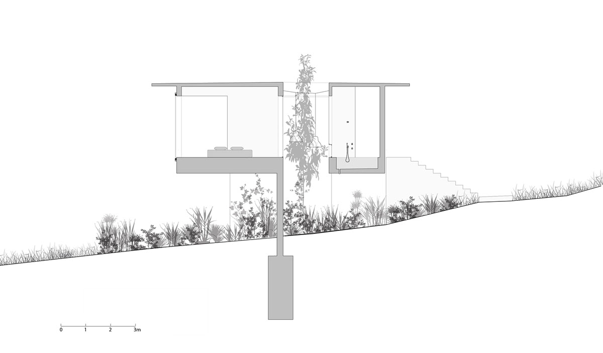 Ballen House in Colombia explores possibilities of living in larger spaces in a lush hilly terrain