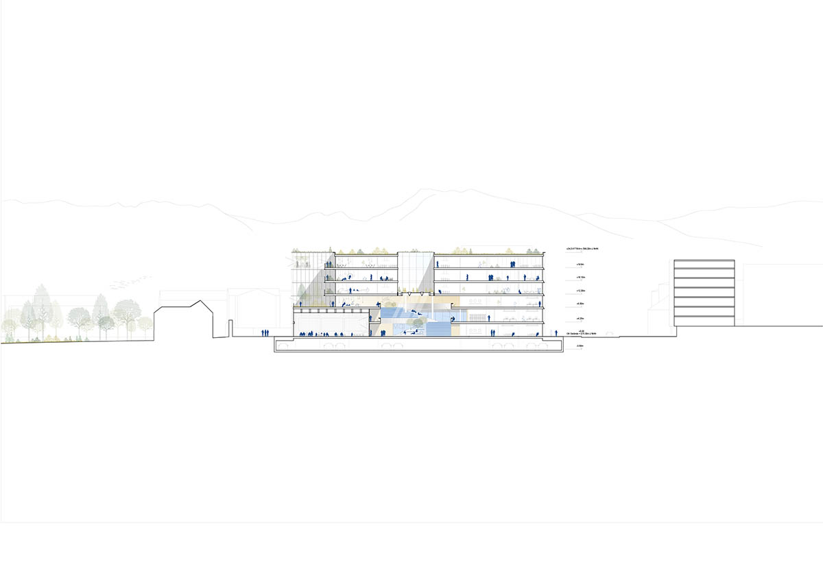 Henning Larsen wins competition to design prestigious university campus in the heart of Innsbruck