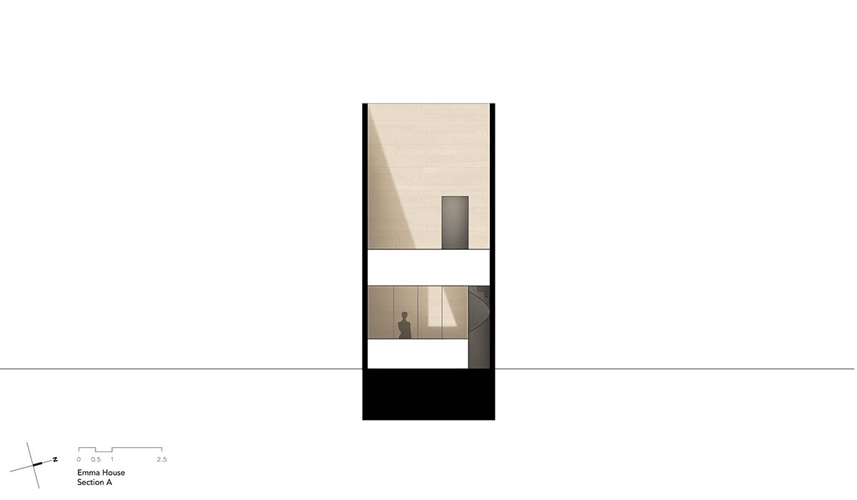 Casa Emma by HW Studio features a museum-like experience with high skylight in Mexico 