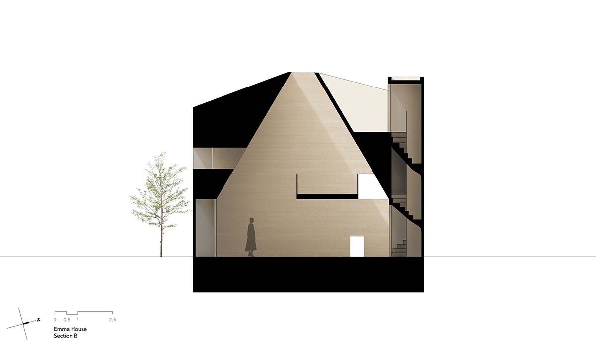 Casa Emma by HW Studio features a museum-like experience with high skylight in Mexico 