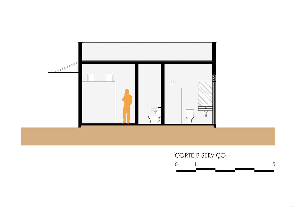 Lins Arquitetos Associados built village comprised of circular chalets overlooking coconut groves 