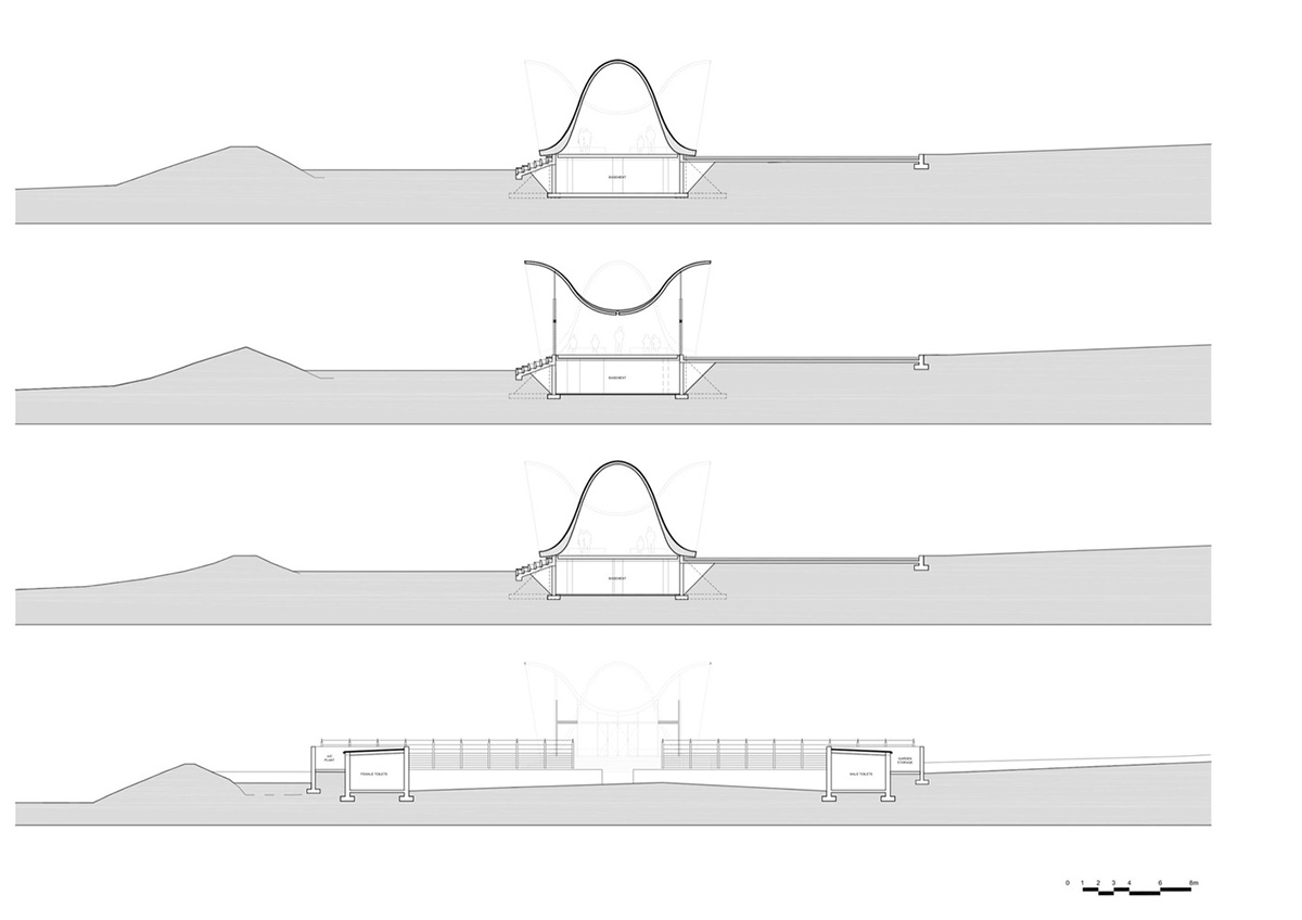 Steyn Studio’s Bosjes Chapel glides on Cape Town valley with its smooth undulating canopy