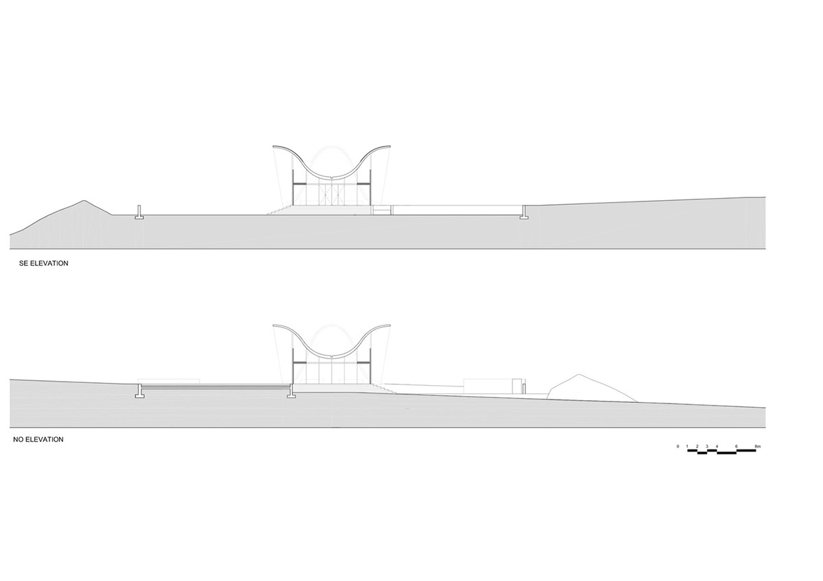 Steyn Studio’s Bosjes Chapel glides on Cape Town valley with its smooth undulating canopy