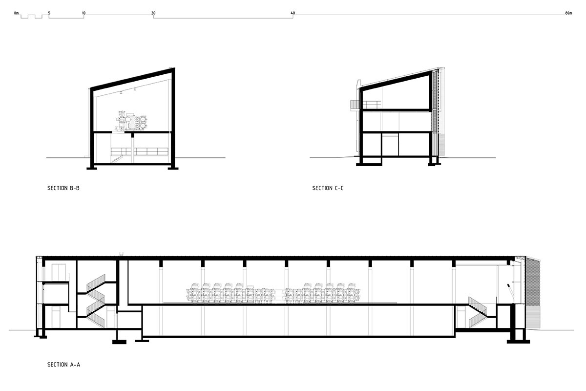 Kivinen Rusanen Architects built a substation featuring a patterned brick façade