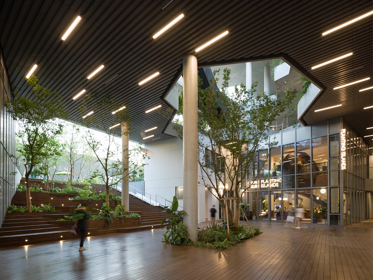 B.L.U.E. imagines Seed Plaza like a mountainous terrain in Jiaxing