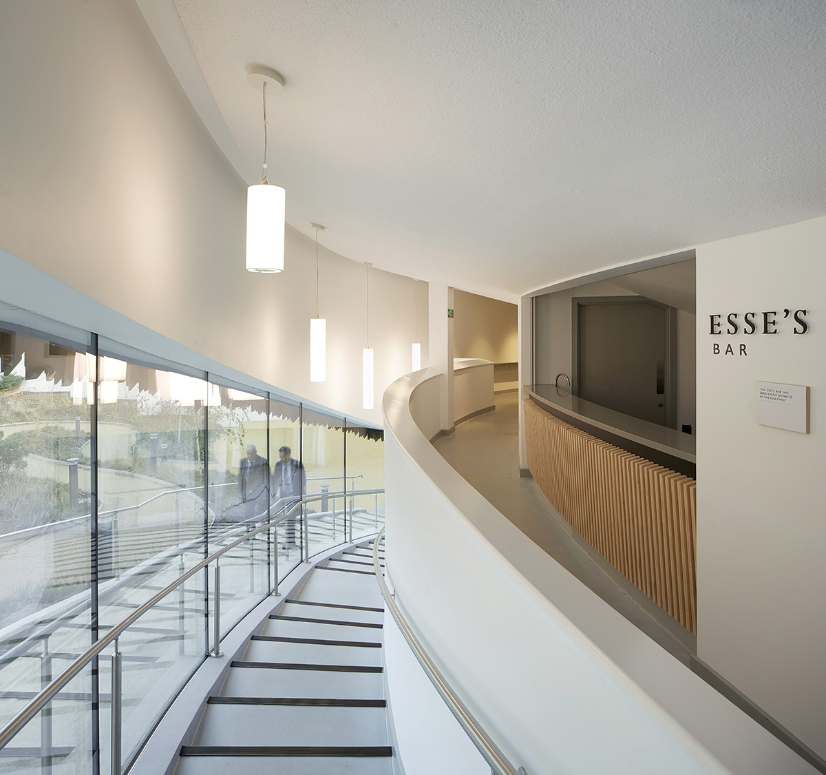 Studio Seilern Architects' circular shaped performing arts centre opened at Wellington College