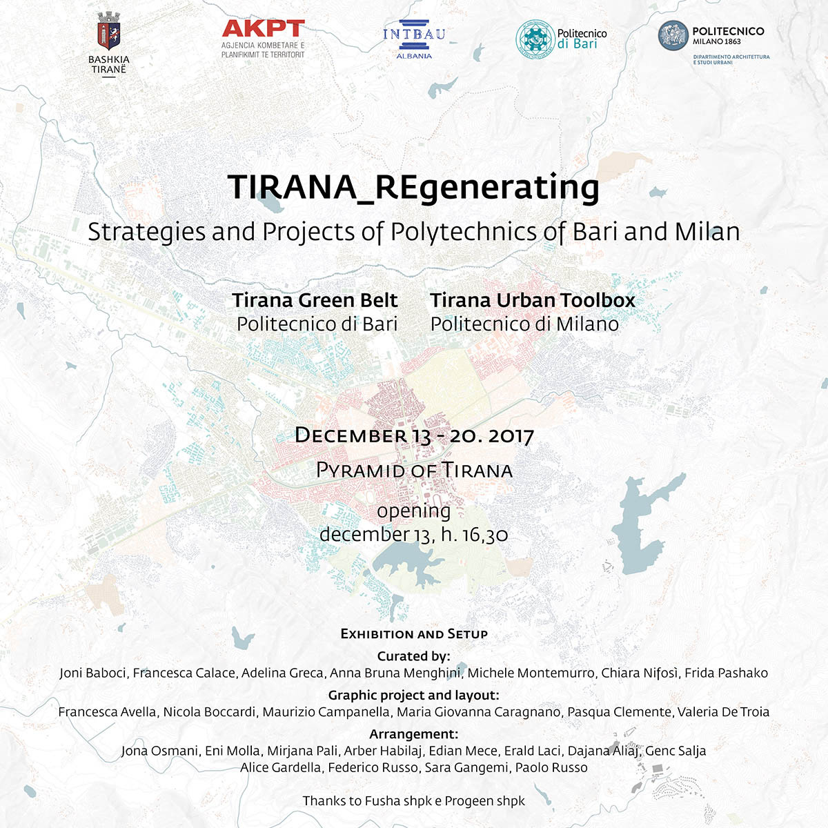 Tirana REgenerating: The Exhibition At The Pyramid of Tirana