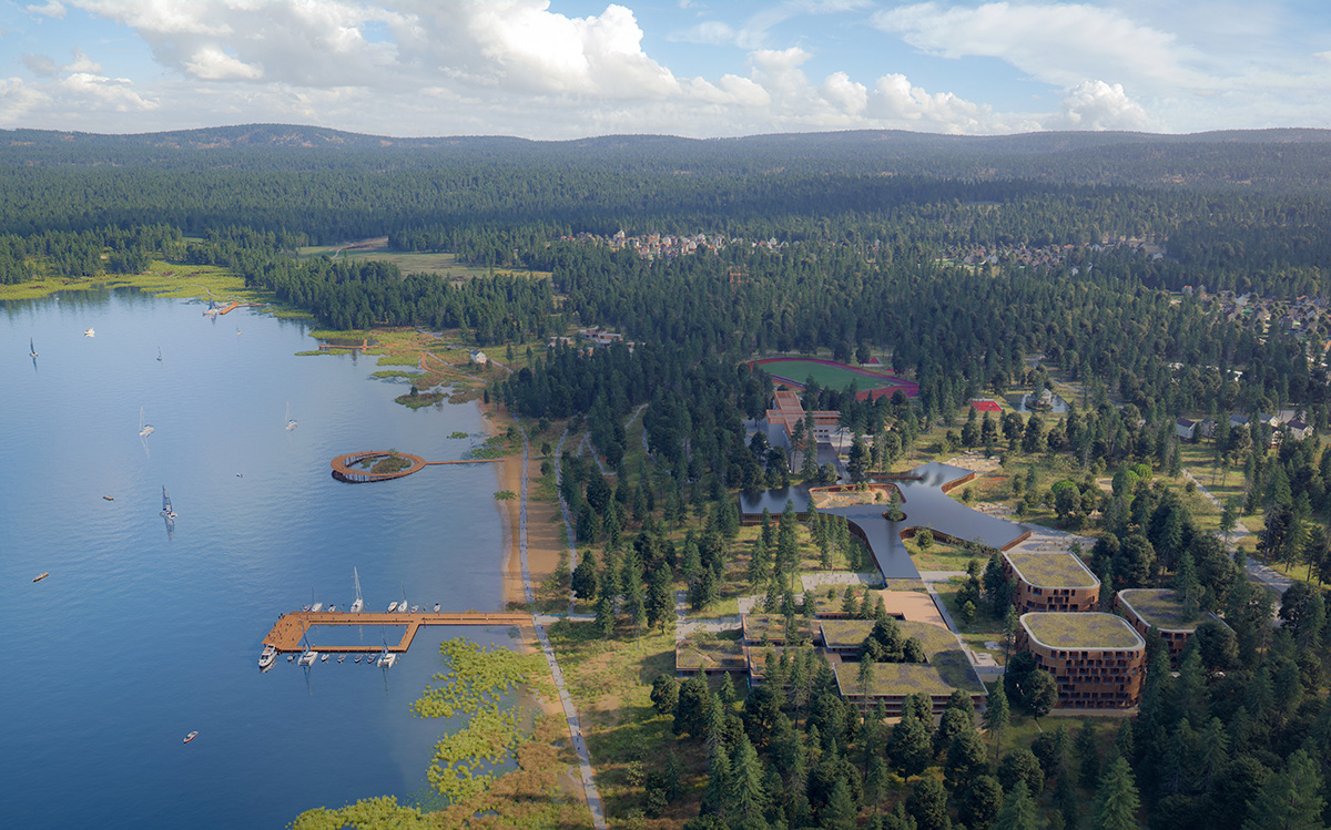 Mecanoo to design Senezh Management LAB with 5-armed campus in Solnechnogorsk, Russia