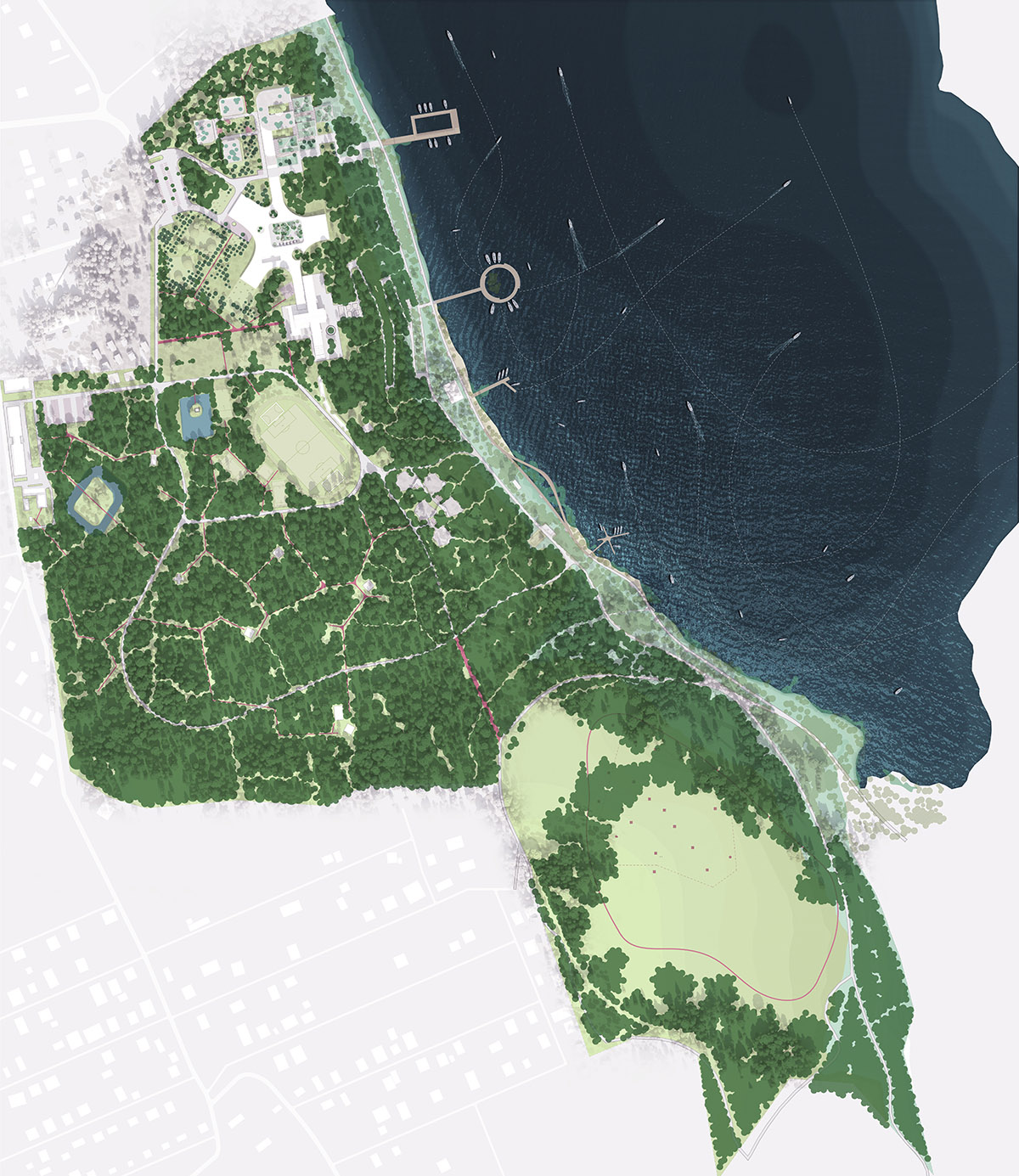 Mecanoo to design Senezh Management LAB with 5-armed campus in Solnechnogorsk, Russia