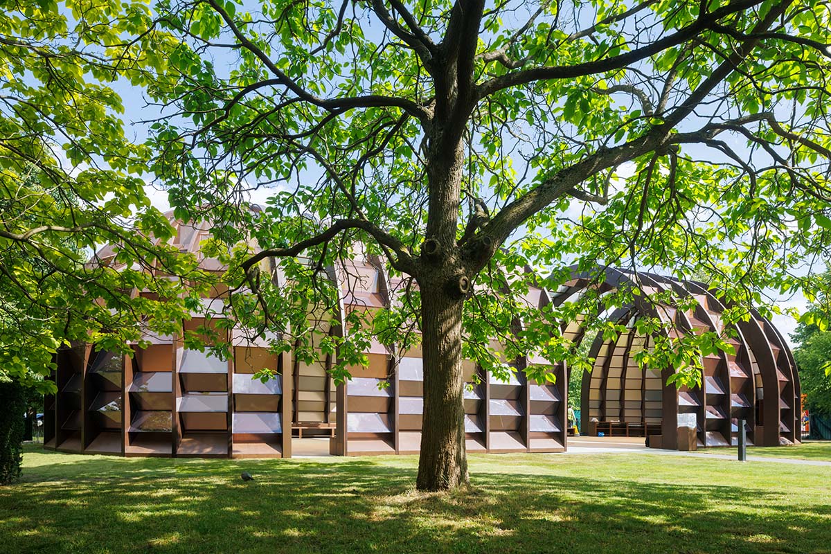 Marina Tabassum opens 2025 Serpentine Pavilion in Kensington Gardens