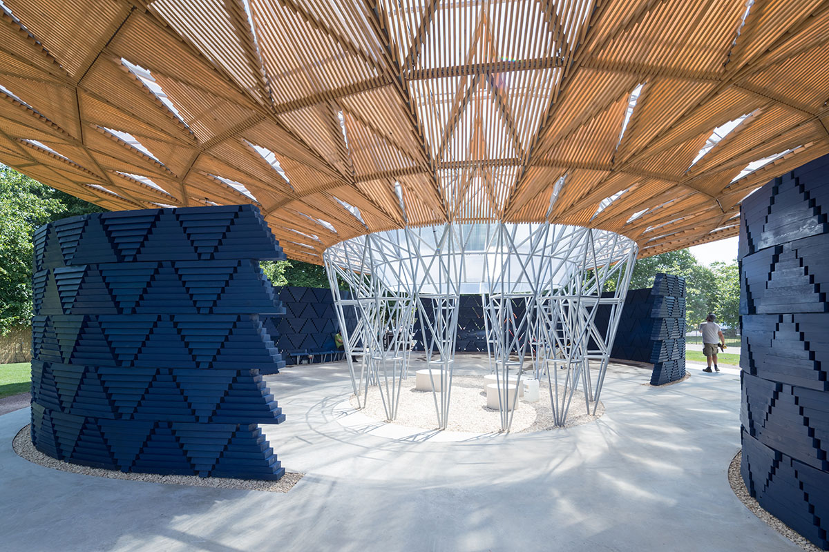 Francis K R S Tree Inspired Serpentine Pavilion Opened In Londons Kensington Gardens