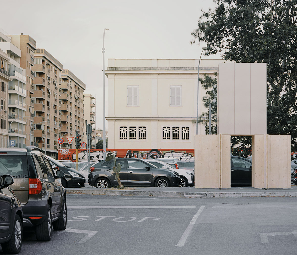 SET Architects устанавливает всплывающий павильон для архитектурного фестиваля в Риме