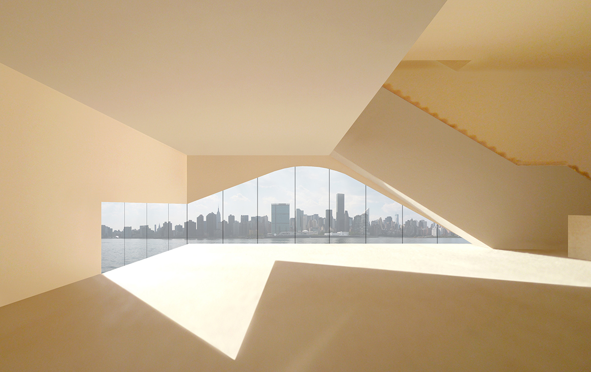Steven Holl’s Hunters Point Community Library nears completion in New York