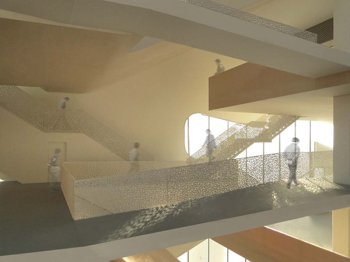 Steven Holl’s Hunters Point Community Library nears completion in New York