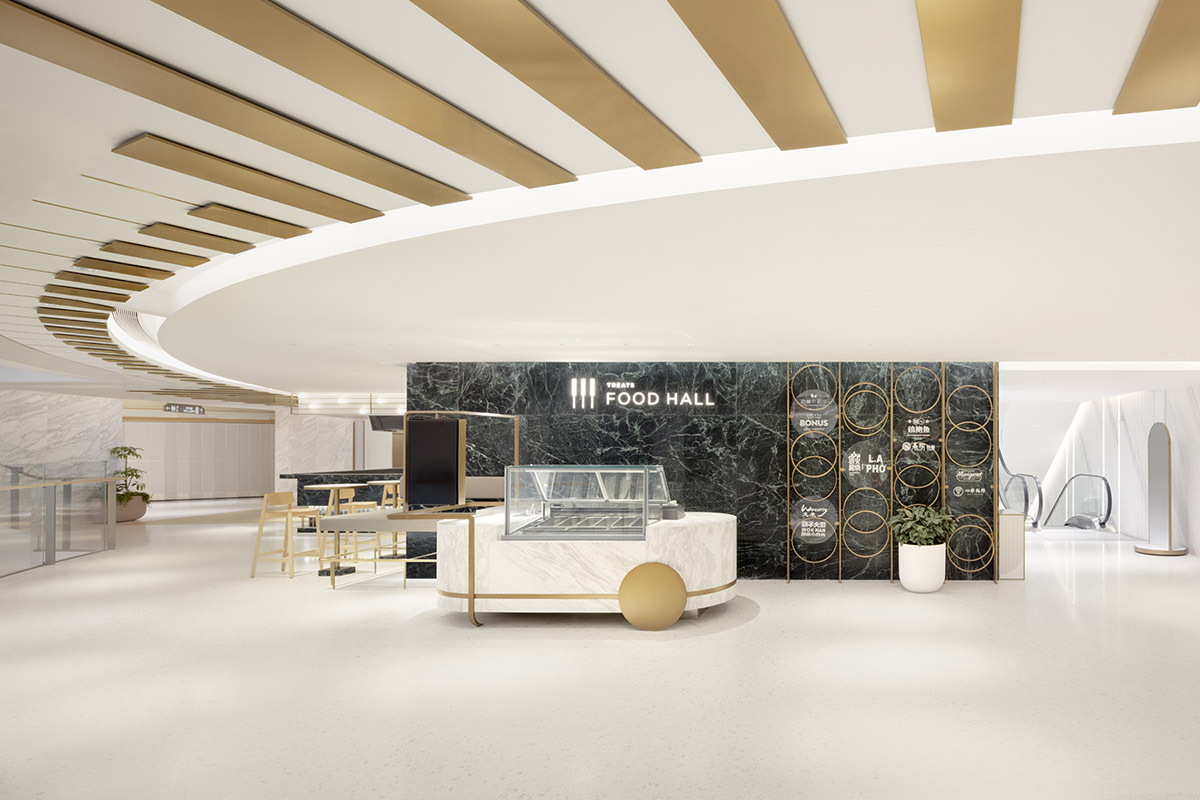 Nendo revives old Shanghai Times Square with aluminum screen that percolates on the facade