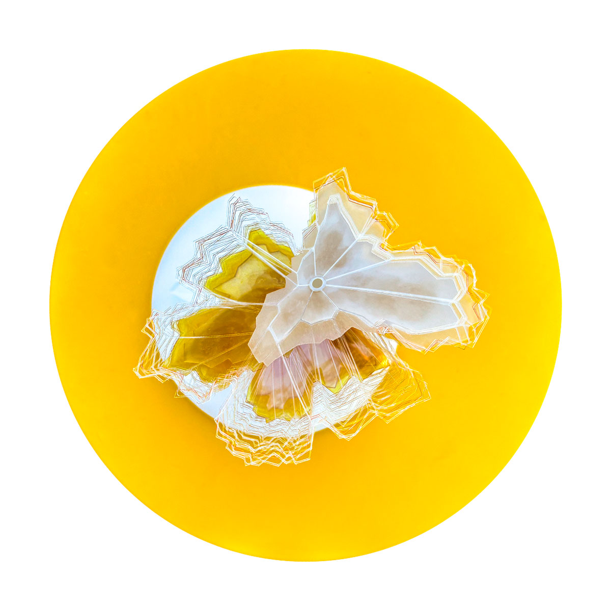 Selgascano and FRPO win competition for Rozafa Tower featuring a cracked colorful facade