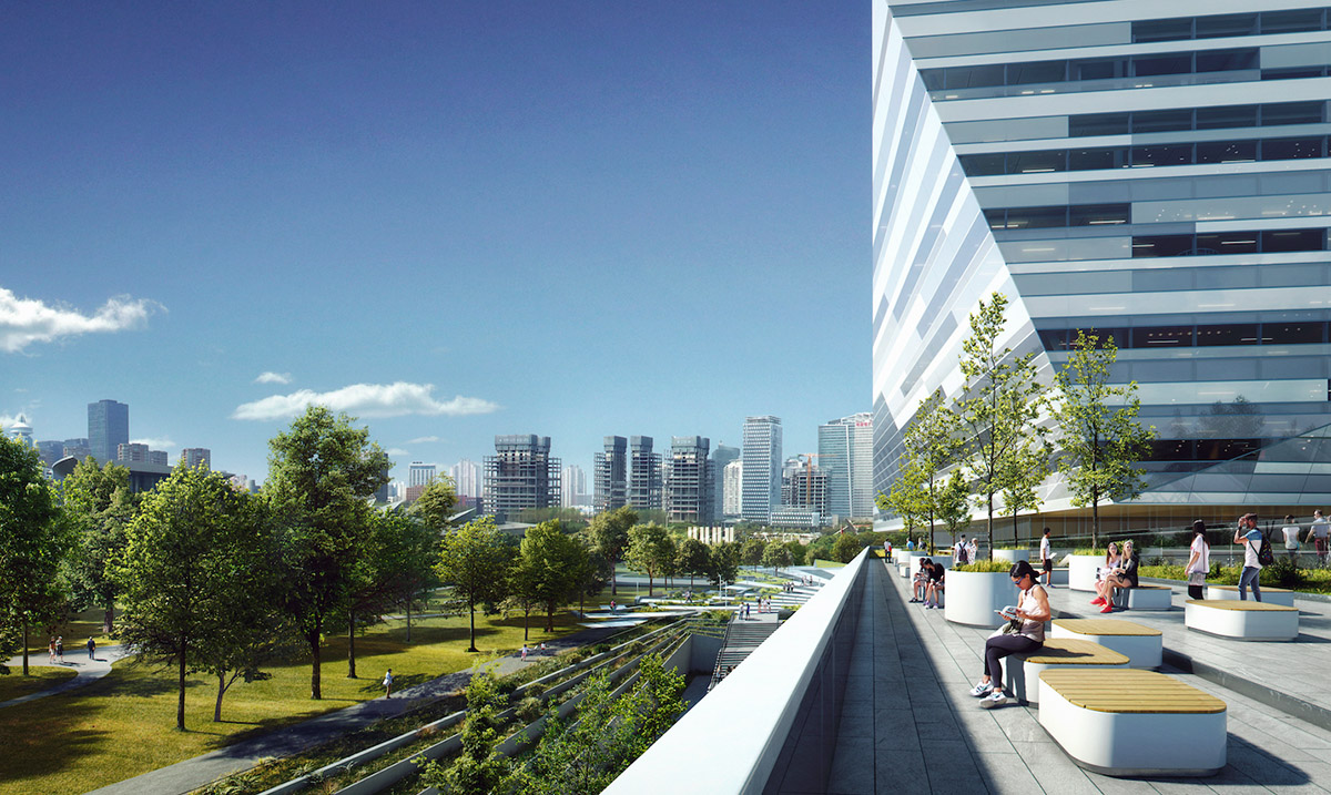 Schmidt Hammer Lassen Architects reveals new images for the new Shanghai East Library