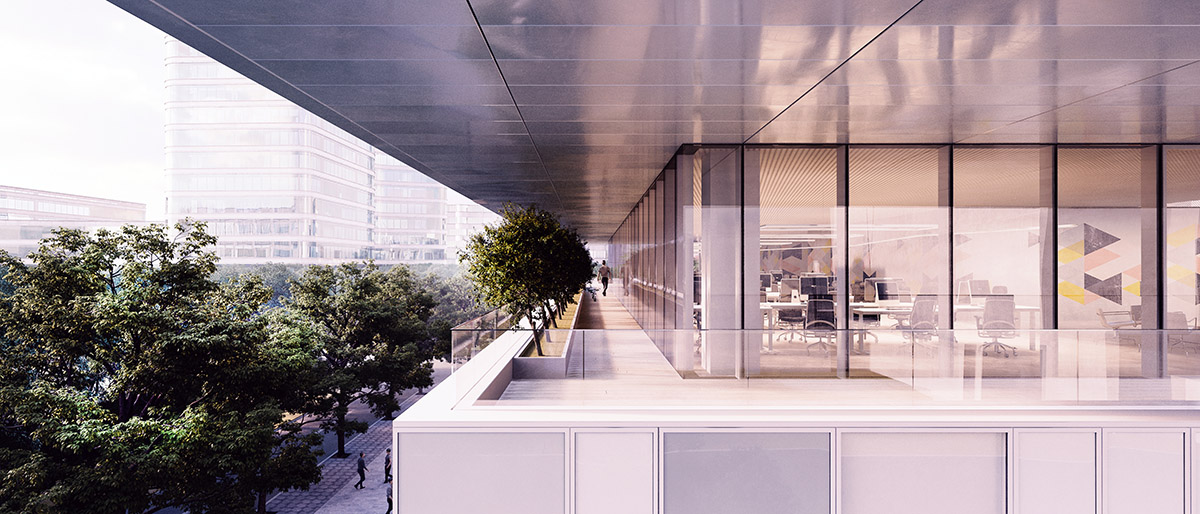 Construction work started on SHL’s splitted-volume CaoHeJing Guigu Creative Headquarters in Shanghai