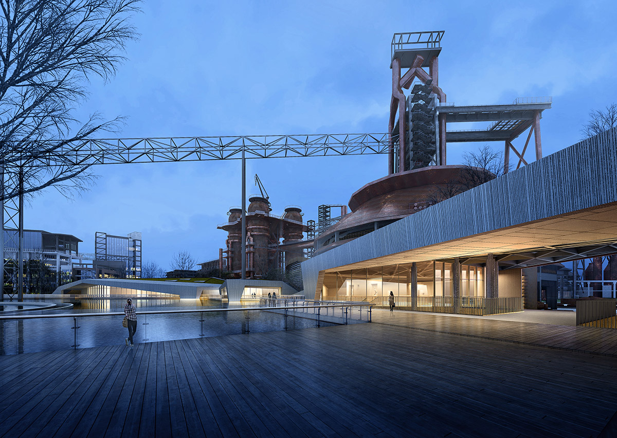 CCTN Design Announced a Scheme for the Museum of Regeneration of Shougang No. 3 Blast Furnace