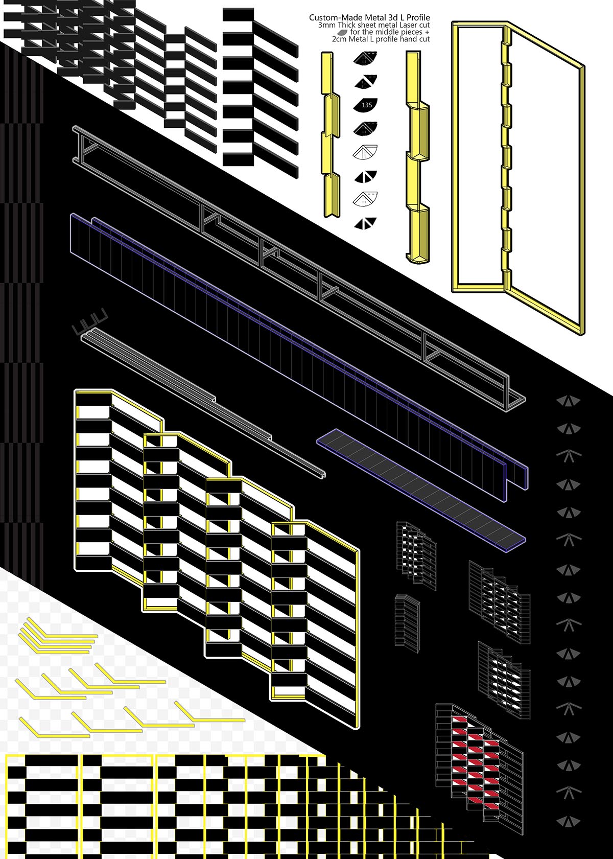 Sstudiomm built parametric brick façade for a house by using traditional on-site craft techniques