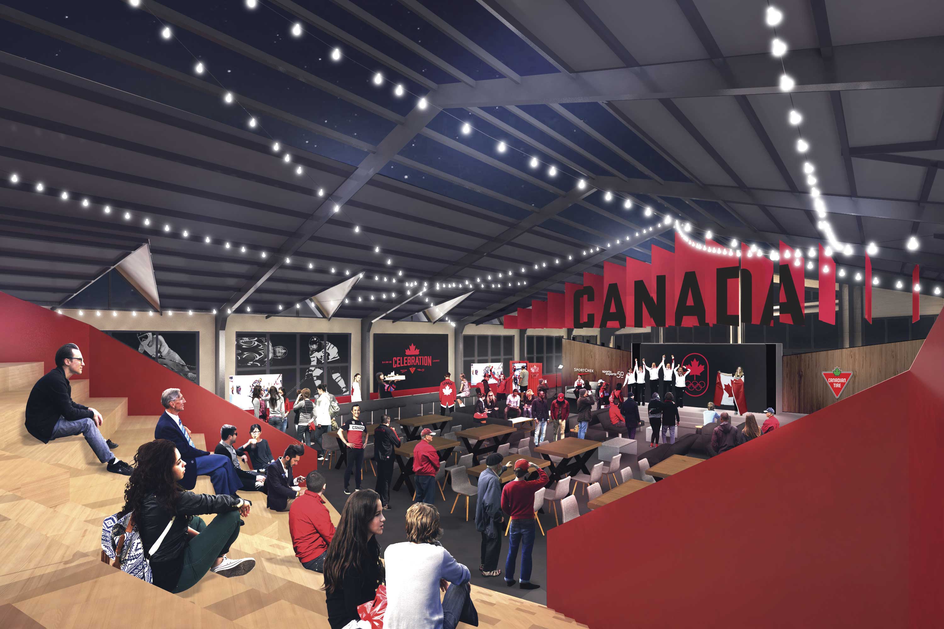 Sid Lee unveils design for Canada Olympic House at PyeongChang 2018