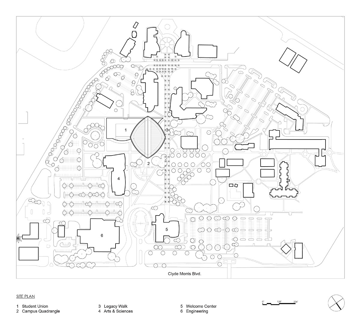 ikon.5 architects designs student union with soaring form expressing ...