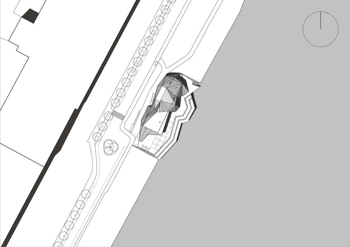 Avanto Architects creates stepped wooden public sauna on Helsinki seashore