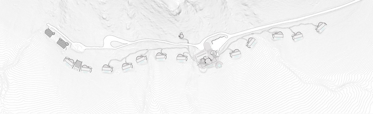 Fox Browne Creative and Jack Alexander design pavilion-like steel lodges on a desert of Namibia