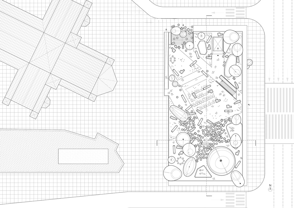 SKNYPL Reinterprets Korean Garden With Many Inflatables ETFE in Seoul