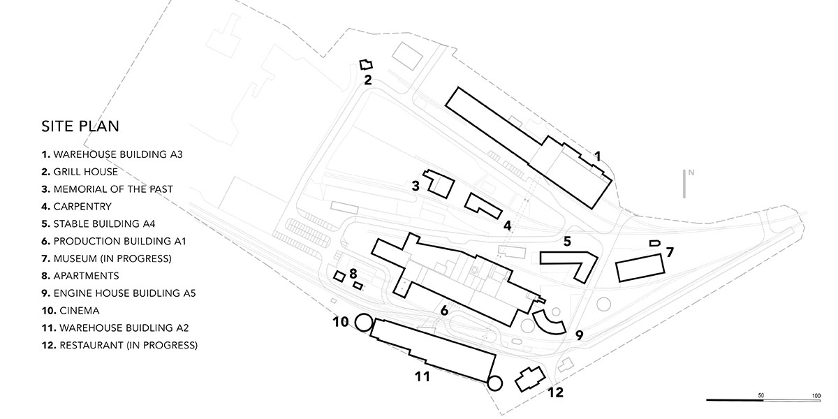 Bulak Projekt transforms former sugar factory into hotel complex with industrial look in Poland  