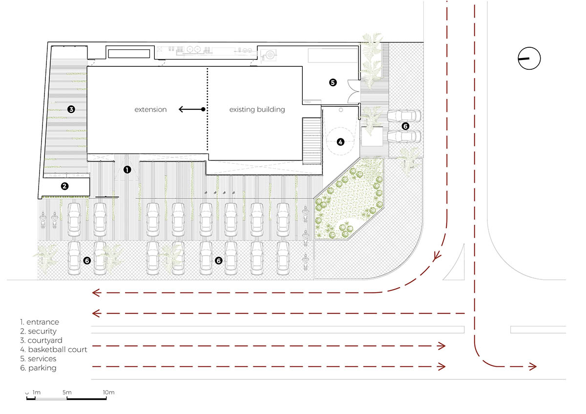 Lagos context informs Oshinowo Studio-designed Adidas flagship store clad in perforated sheets