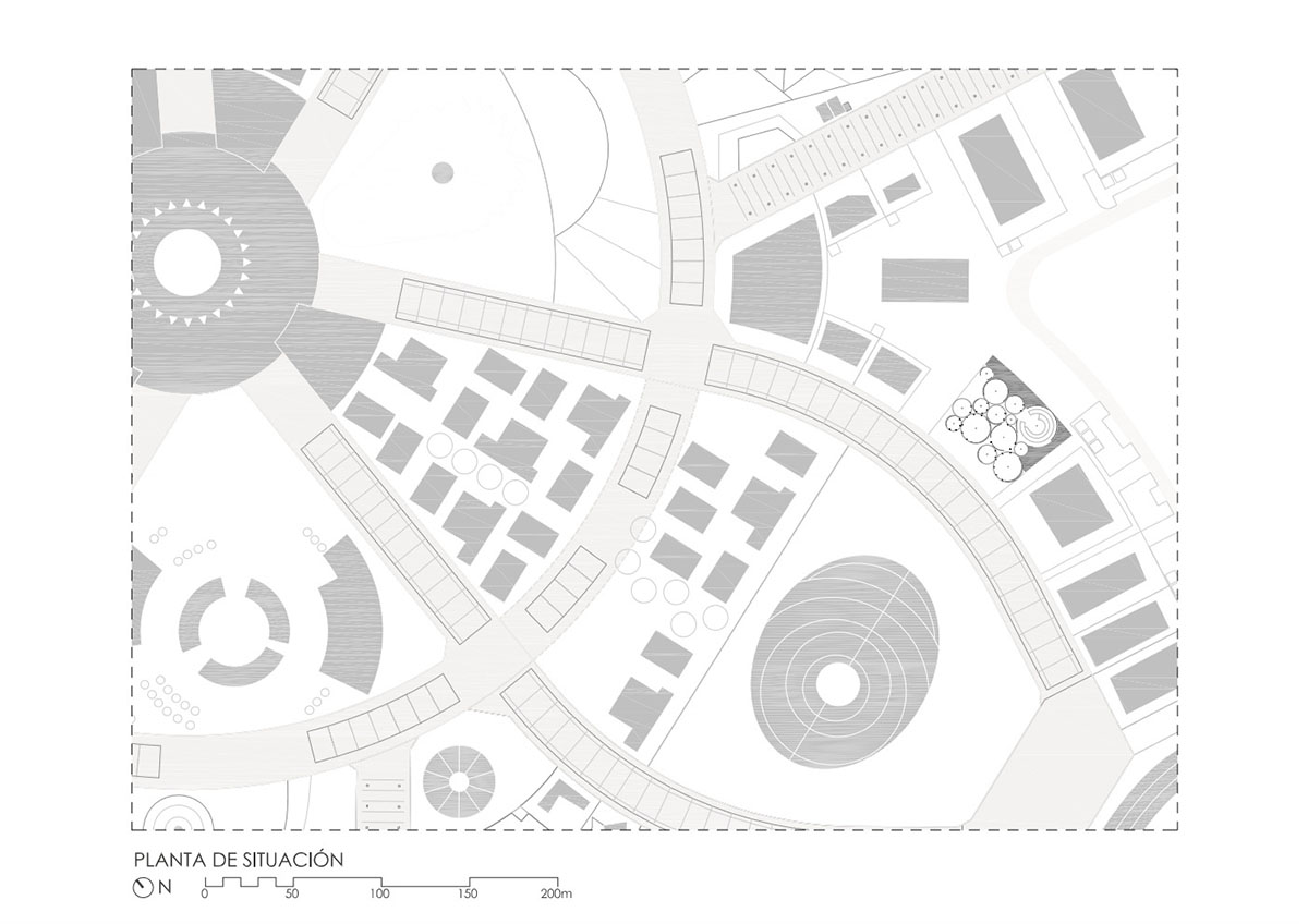 Amann-Cánovas-Maruri adds colorful conic roofs to Spanish Pavilion at Expo 2020 Dubai