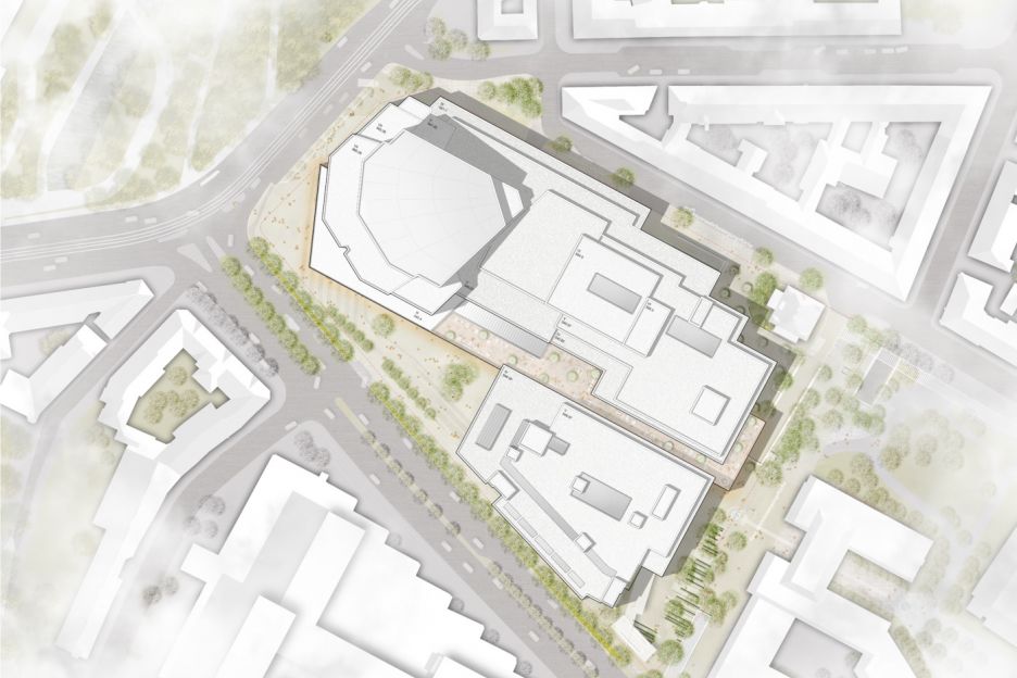 HENN to revamp Europe's largest cultural centre with fully transparent podium in Munich