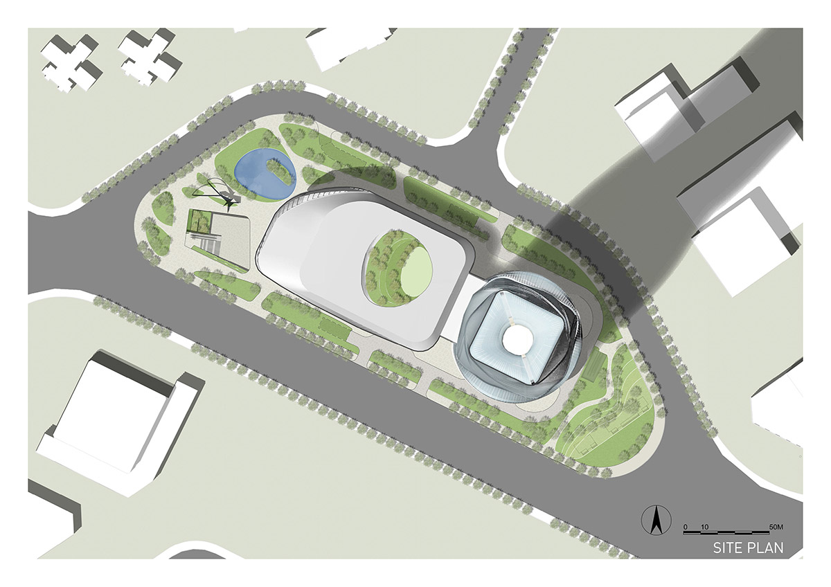 EID Architecture Unveils twisting Shimao North Riverfront Tower in Fuzhou