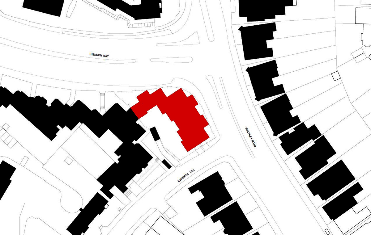 Nuebau transforms London&rsquo;s disused petrol station into a pixelated mixed-use complex