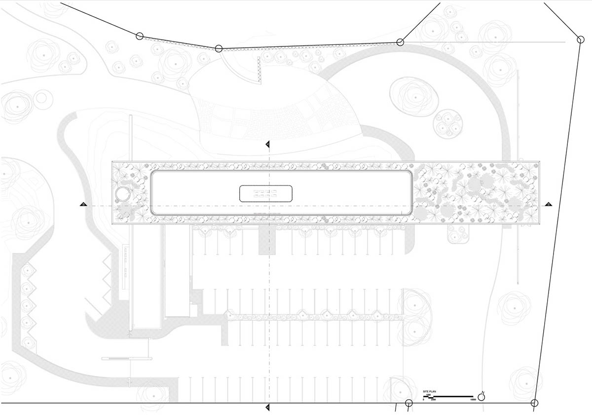 Bloc Architects completes low-rise office building with raw elements in South Africa
