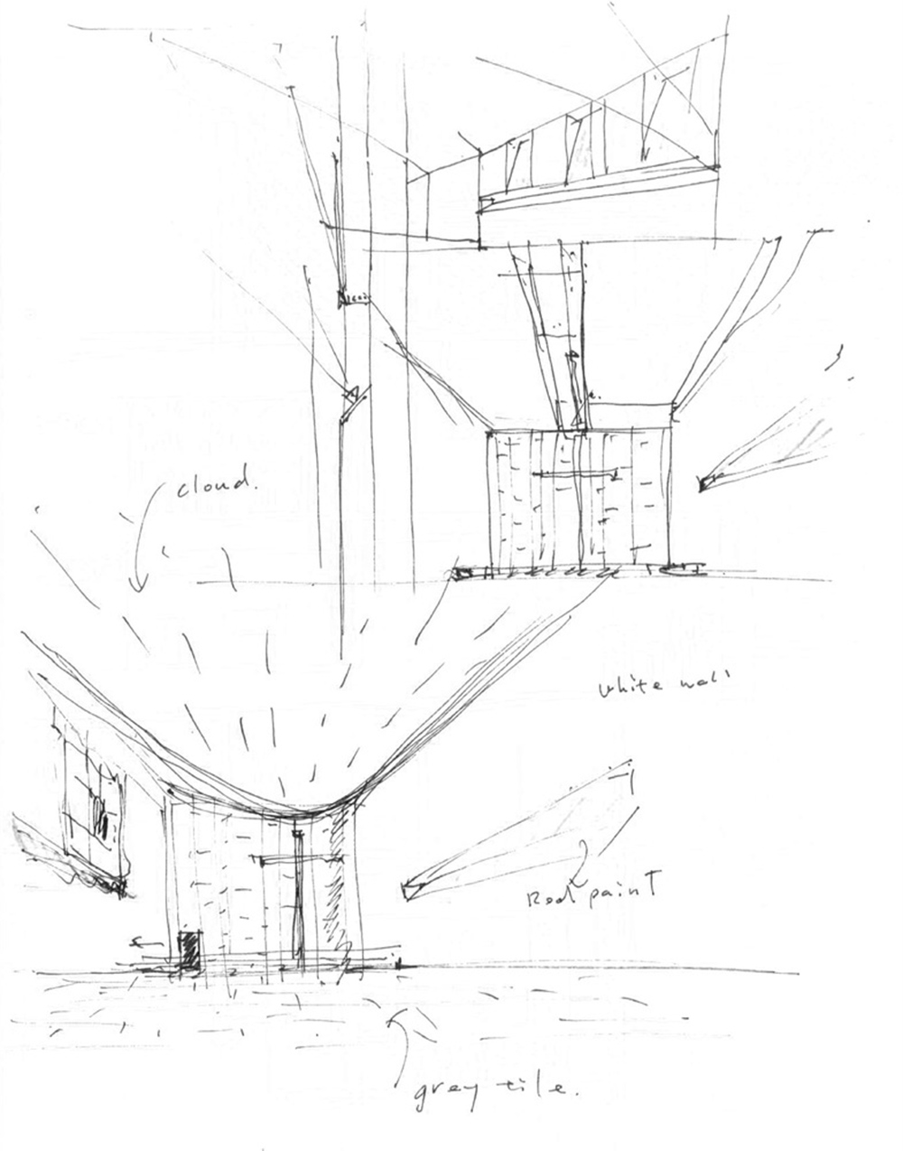 MAYU architects+ adds copper-coloured featherlike screen to main facade of Tung-Men Holiness Church